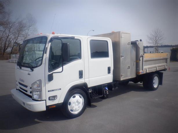 2017 Isuzu NQR Dump Truck Diesel Dually image 1