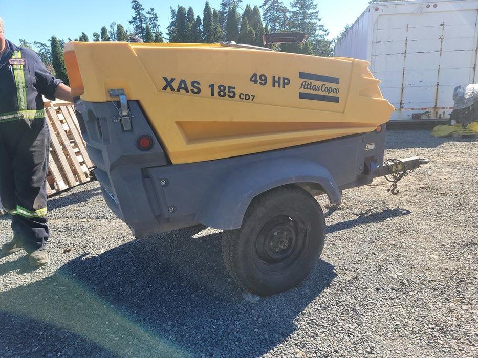 2011 Atlas Copco XAS 185 CD7 display photo
