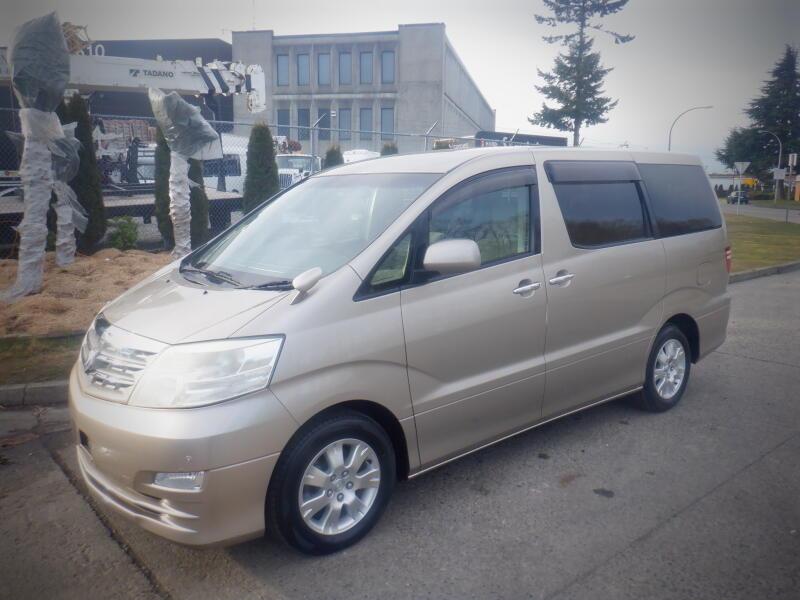 2005 Toyota Alphard 7 Passenger Van Right Hand Drive display photo