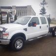 2008 Ford F-350 SD Crew Cab 9 Foot Flat Deck 4WD thumbnail image 1