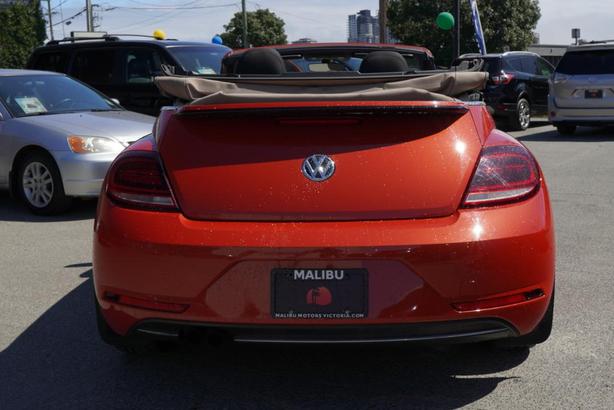 2018 Volkswagen Beetle Convertible Coast Auto - NO ACCIDENTS / ONE OWNER image 3