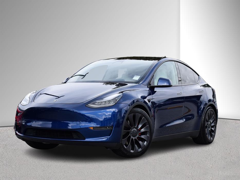 2021 Tesla Model Y Performance - White Interior, No Accidents, No PST display photo