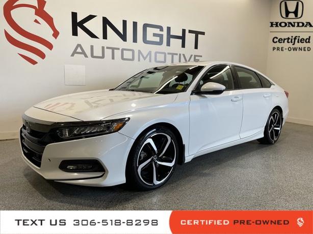 Certified Pre-Owned 2020 Honda Accord Sedan Sport l Heated seats l Apple Carplay image 1
