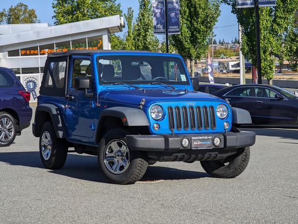 2015 Jeep Wrangler Sport - BC Only, 6spd-Manual, A/C image 3