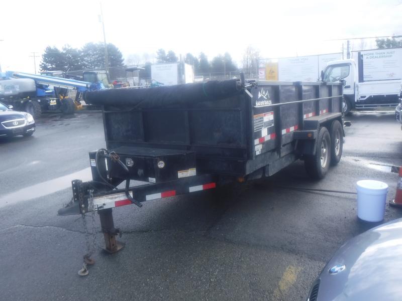 2019 Snake River Trailer Dump Trailer Tandem Axle 14 K display photo