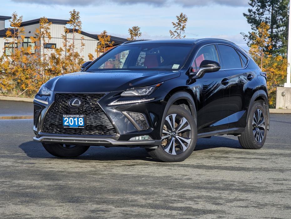 2018 Lexus NX 300 - Red Leather, Heated Seats, Navigation display photo