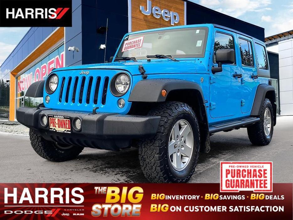 2017 JEEP WRANGLER UNLIMITED 4WD 4dr Sport display photo