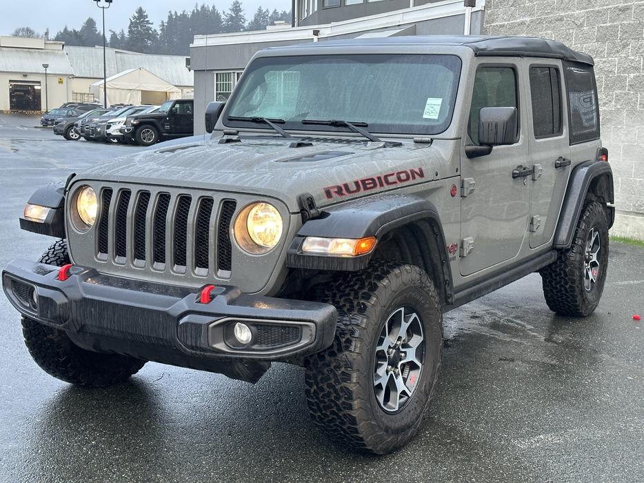 2022 Jeep Wrangler Unlimited Rubicon 4WD, Heated Seats & SW, SiriusXM display photo