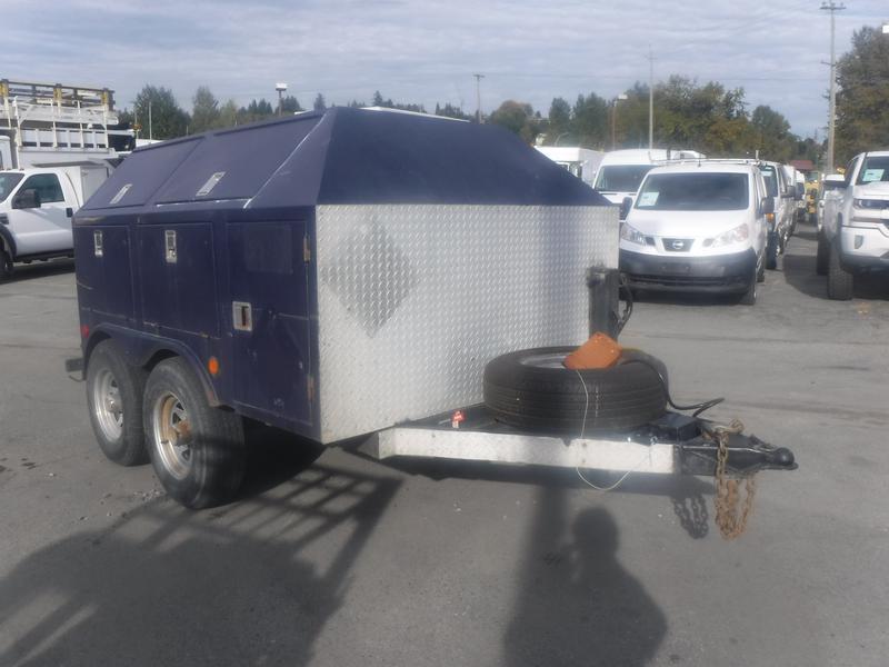 2016 Ubuilt Service Trailer tandem axle display photo