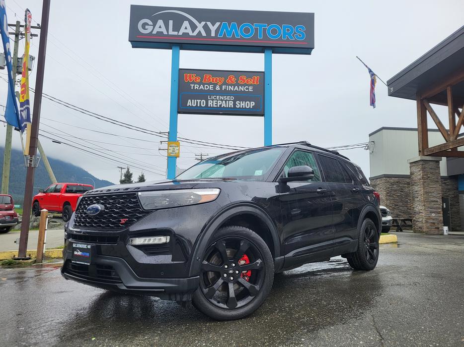 2021 Ford Explorer ST 4D Sport Utility 3.0L EcoBoost V6 4WD, Nav display photo