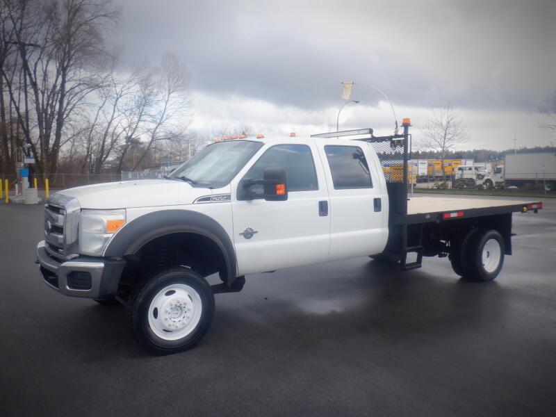 2012 Ford F-550 Crew Cab 12 Flat Deck 4WD Diesel display photo