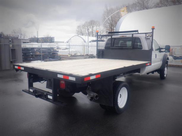 2012 Ford F-550 Crew Cab 12 Flat Deck 4WD Diesel image 7