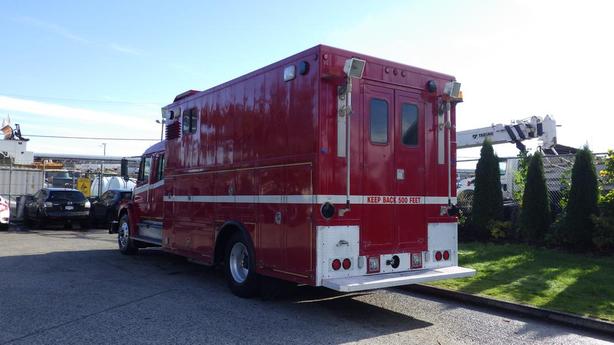 2001 Freightliner FL80 Service Truck Crew Cab Diesel Ex Fire Truck image 7