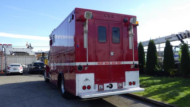 2001 Freightliner FL80 Service Truck Crew Cab Diesel Ex Fire Truck image 8