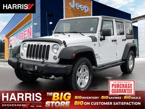 2017 JEEP WRANGLER UNLIMITED 4WD 4dr Sport image 1