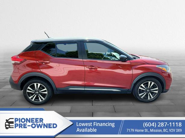 2019 Nissan Kicks SR  -  360 Camera - $160 B/W image 6