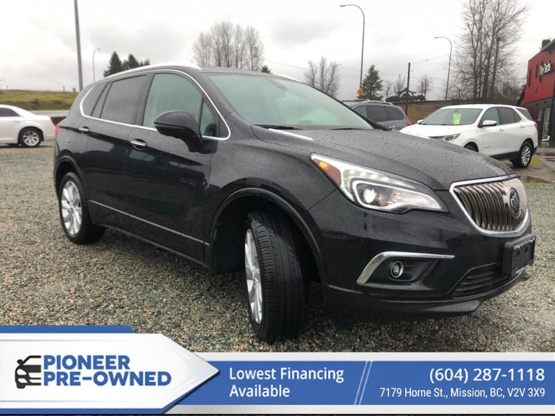 2017 Buick Envision Premium II  Heads Up Display,  Cooled Seats,  Sunr display photo