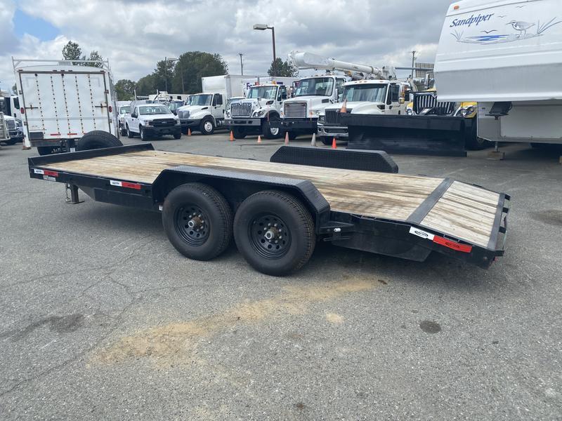 2022 Dura-Haul Flat Deck 16 Foot Trailer With Ramp display photo
