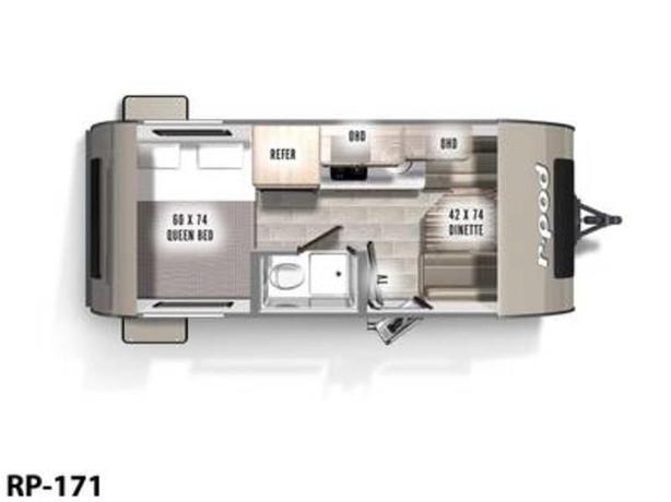 2022 Forest River R-Pod RP-171 image 2