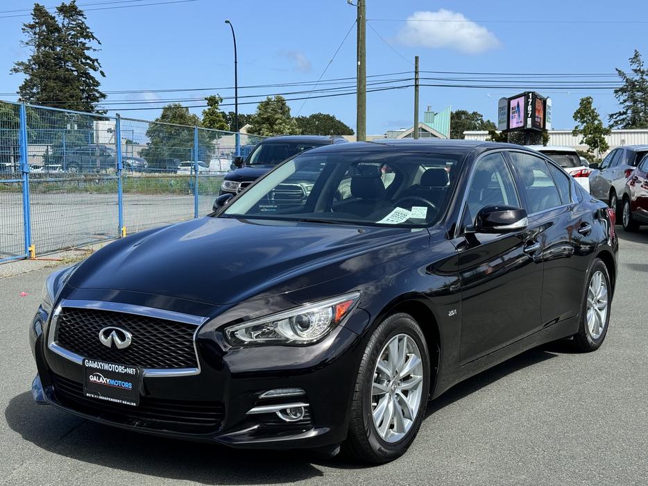2016 Infiniti Q50 2.0t - Automatic Headlights, Heated Steering Wheel display photo