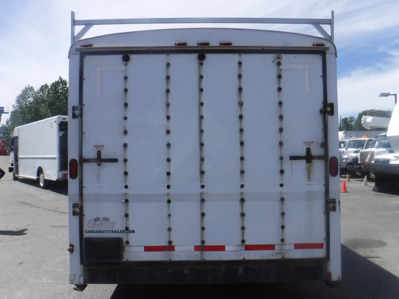 2010 Forest River Enclosed Trailer Rear Workshop with Ramp Gate display photo