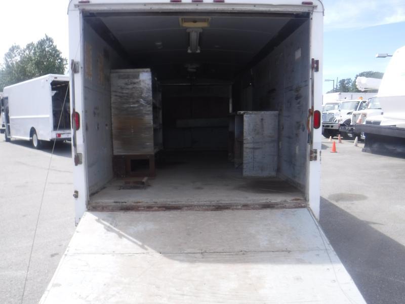2010 Forest River Enclosed Trailer Rear Workshop with Ramp Gate display photo