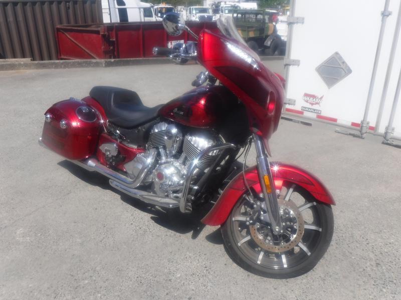 2017 Indian Chieftain Elite Motorcycle display photo