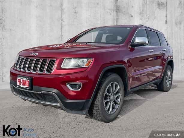 2014 Jeep Grand Cherokee Limited | Power Liftgate | Block Heater | Heated Seats  image 1