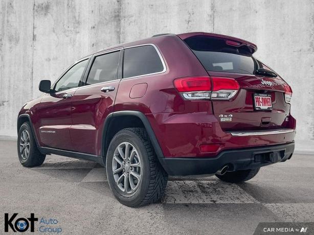 2014 Jeep Grand Cherokee Limited | Power Liftgate | Block Heater | Heated Seats  image 3