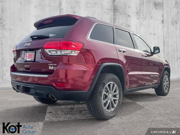 2014 Jeep Grand Cherokee Limited | Power Liftgate | Block Heater | Heated Seats  image 5
