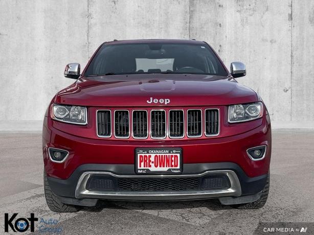 2014 Jeep Grand Cherokee Limited | Power Liftgate | Block Heater | Heated Seats  image 8