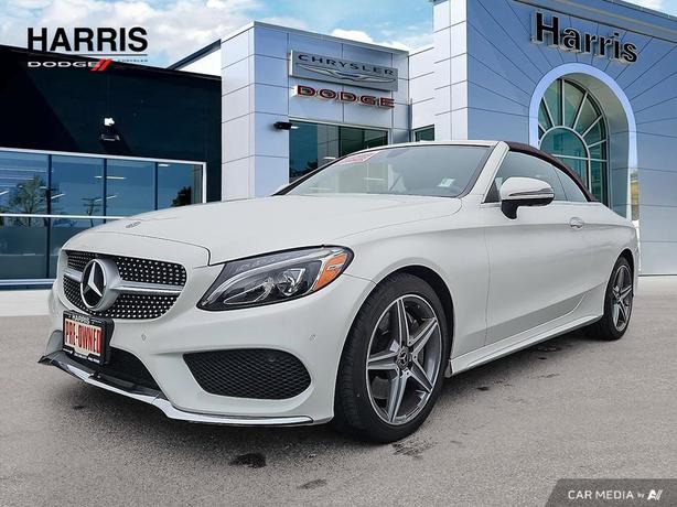 2018 Mercedes-Benz C-Class C 300 4MATIC Cabriolet | Heated & Ventilated Seats! image 1