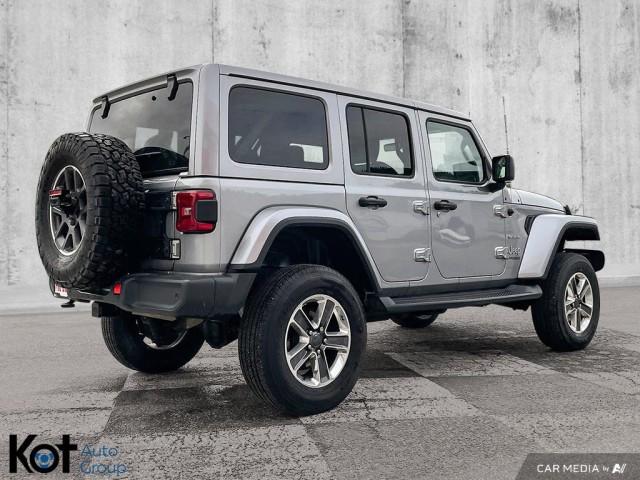 2018 Jeep Wrangler Sahara | LIFTED | LEATHER | COLD WEATHER PKG | LED PKG display photo
