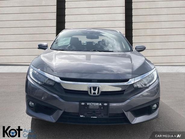 2016 Honda Civic Sedan Touring - ONE OWNER VEHICLE! 4 BRAND NEW TIRES! image 2