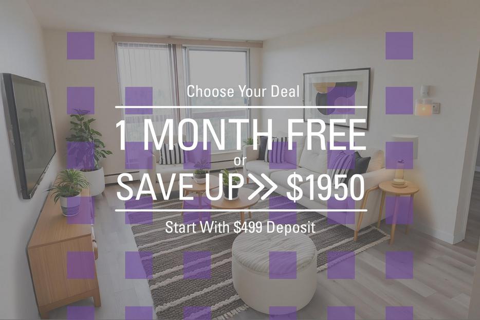 1 bedroom Mainstreet Estates display photo
