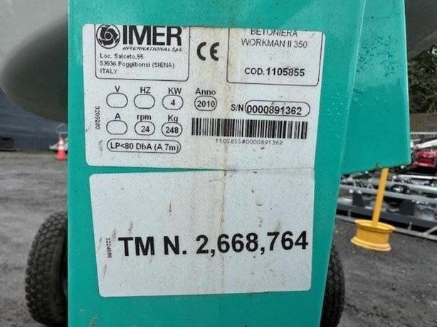 2010 IMER 350 image 5