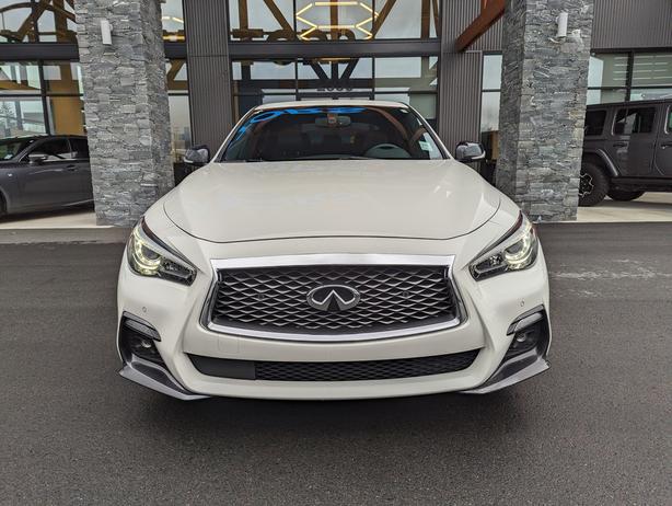 2018 Infiniti Q50 Red Sport 400 - Leather, Sunroof, AWD image 3