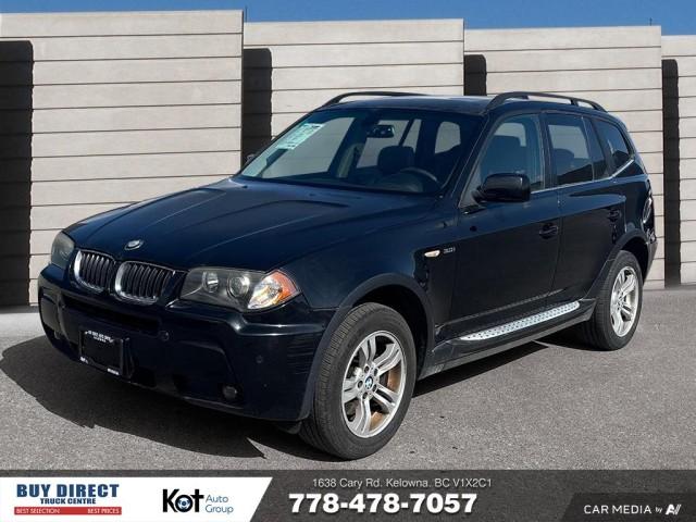2006 BMW X3 3.0i AUTO, LEATHER HEATED SEATS, PANO ROOF, WHEEL CONTROLS, DOWN HIL display photo