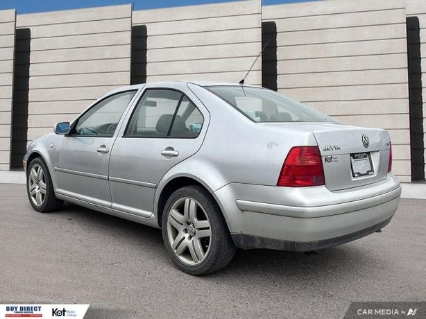 2002 Volkswagen Jetta GLS AUTO, BLACK INTERIOR, LEATHER HEATED SEATS, SUNROOF, A image 4