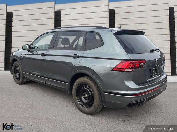 2023 Volkswagen Tiguan Comfortline R-Line Black Edition BLINDSPOT! REAR CROSS TR image 4