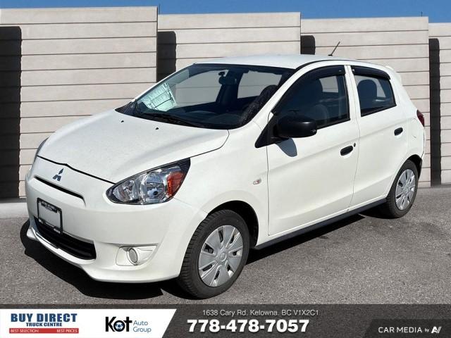 2015 Mitsubishi Mirage ES MANUAL, AUTO WINDOWS, FABRIC SEATS, BLACK INTERIOR, LO display photo