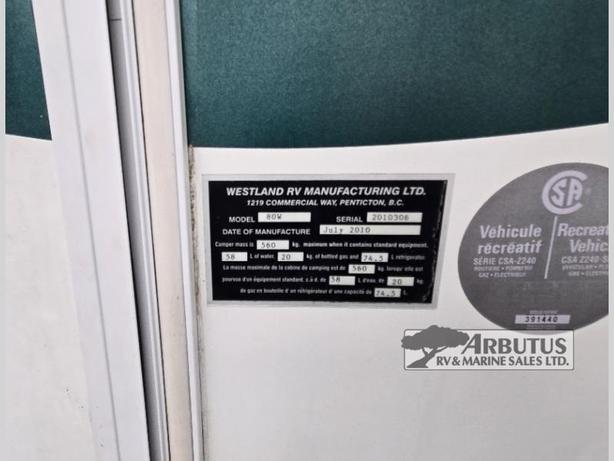 Used 2011 Westland RV Travelaire 80W image 6