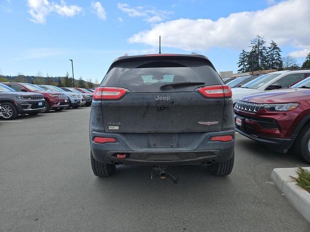 2018 Jeep Cherokee Trailhawk Leather Plus 4x4 | Low Km's | One Owner! image 5