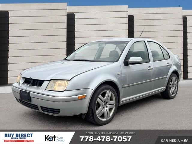 2002 Volkswagen Jetta GLS AUTO, BLACK INTERIOR, LEATHER HEATED SEATS, SUNROOF, A display photo