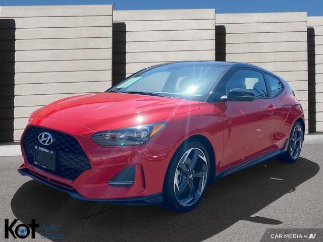 2020 Hyundai Veloster Turbo Manual - NO ACCIDENTS! 4 WHEEL ALIGNMENT! LEATHER IN display photo
