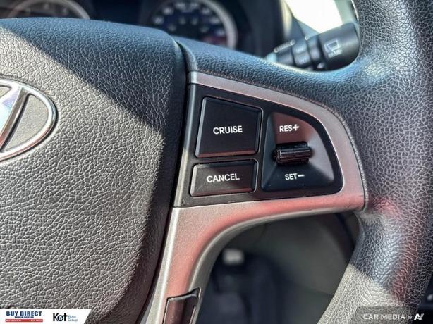 2016 Hyundai Accent GL MANUAL, BLACK INTERIOR,BLUETOOTH, HEATED FABRIC SEATS, KE image 8