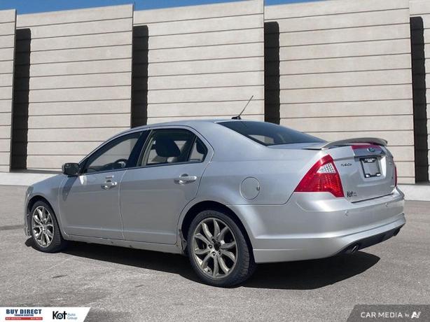 2011 Ford Fusion SEL AUTO, KEYLESS ENTRY, BLACK INTERIOR, POWER HEATED LEATHER S image 4
