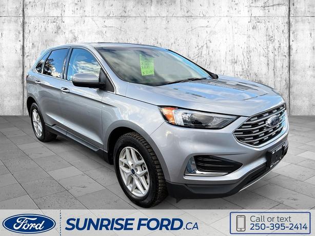 2022 Ford Edge SEL AWD - HEATED STEERING WHEEL AND SEATS, ADAPTIVE CRUISE CONTRO image 1