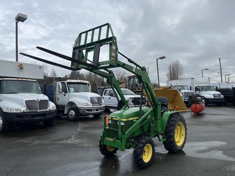 2003 John Deere 790 Tractor With Forks and Bucket Diesel display photo