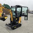2024 AGT Industrial Yellow H13R Mini Excavator 420CC Gas Engine (New) thumbnail image